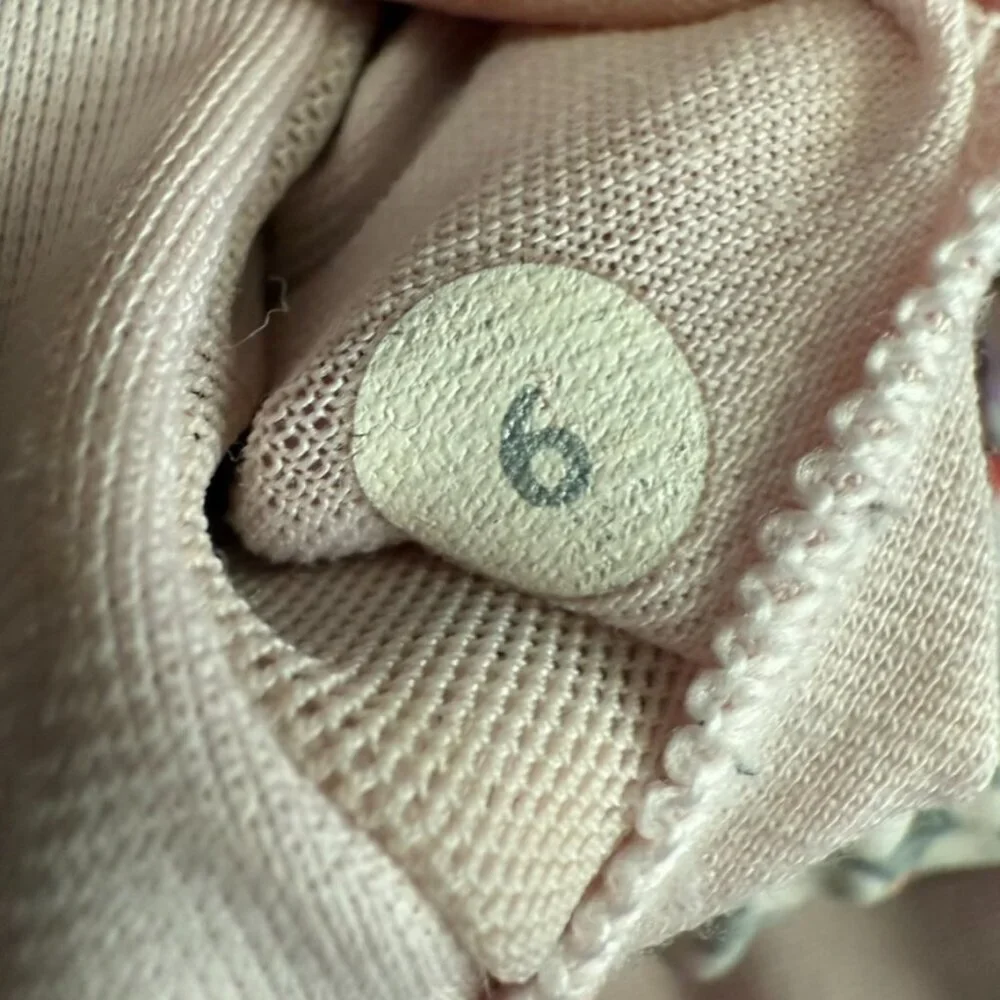 Lululemon Run: Stuff Your Bra II‎ Flowabunga Mini Multi / Bleached Coral Women 6